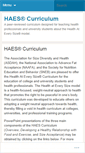 Mobile Screenshot of haescurriculum.com